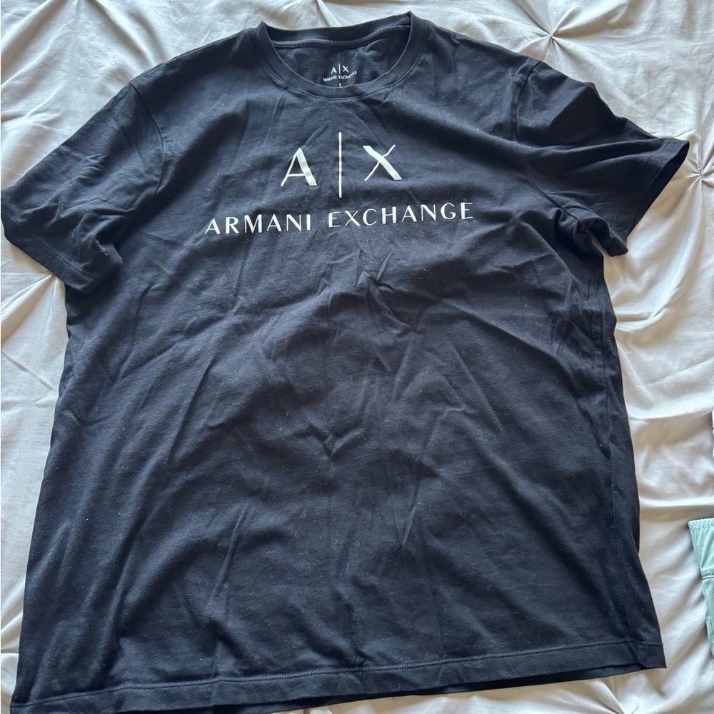 A/X Armani Exchange Classic Black Tee